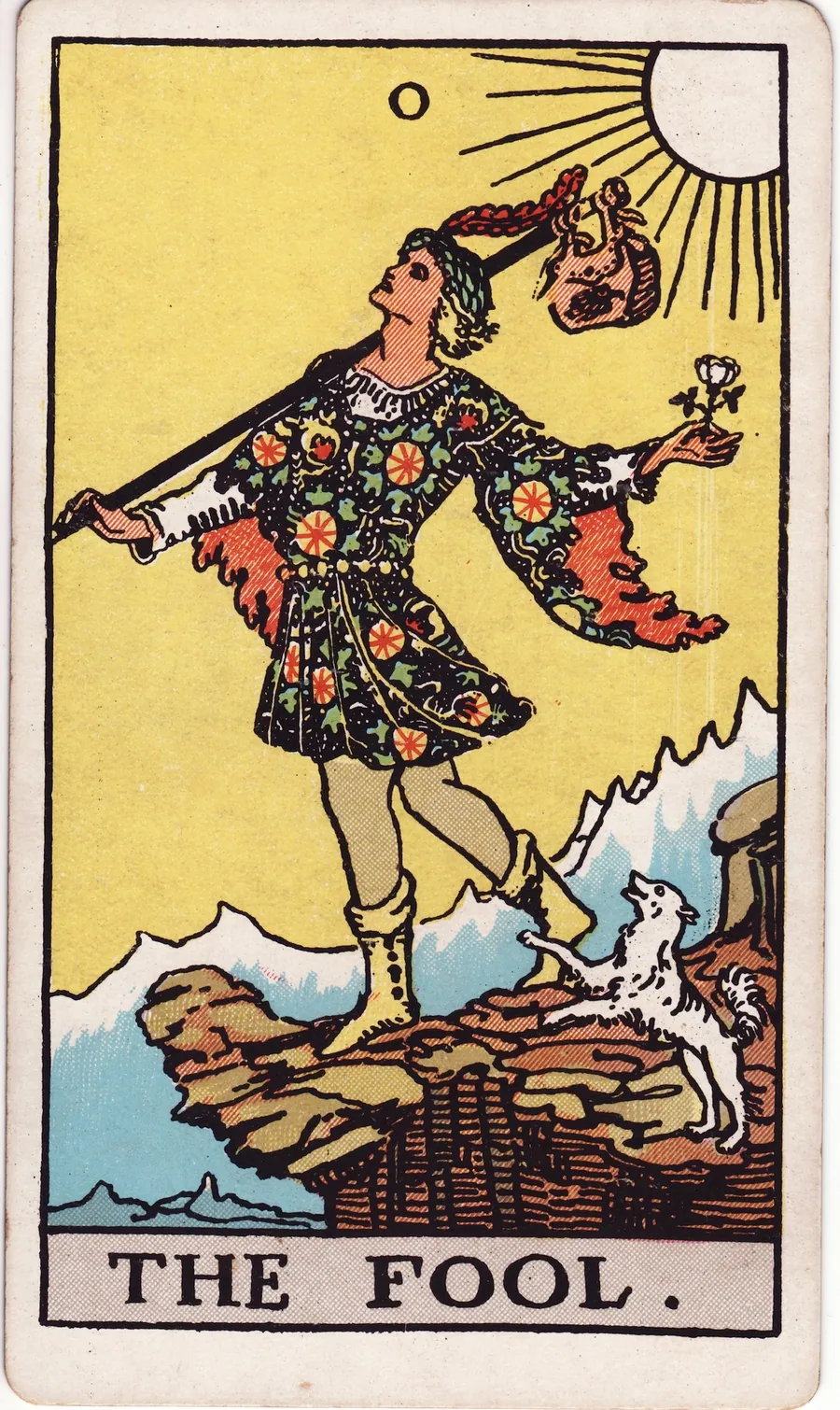 Lá bài The Fool — Gã Ngốc