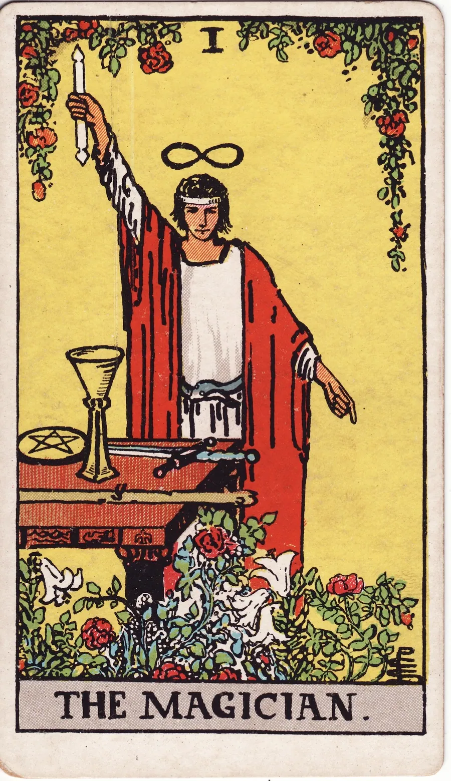 Lá bài The Magician — Pháp Sư