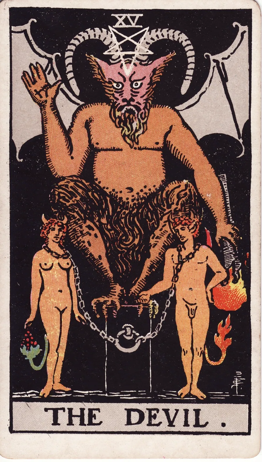 Lá bài The Devil — Ác Quỷ